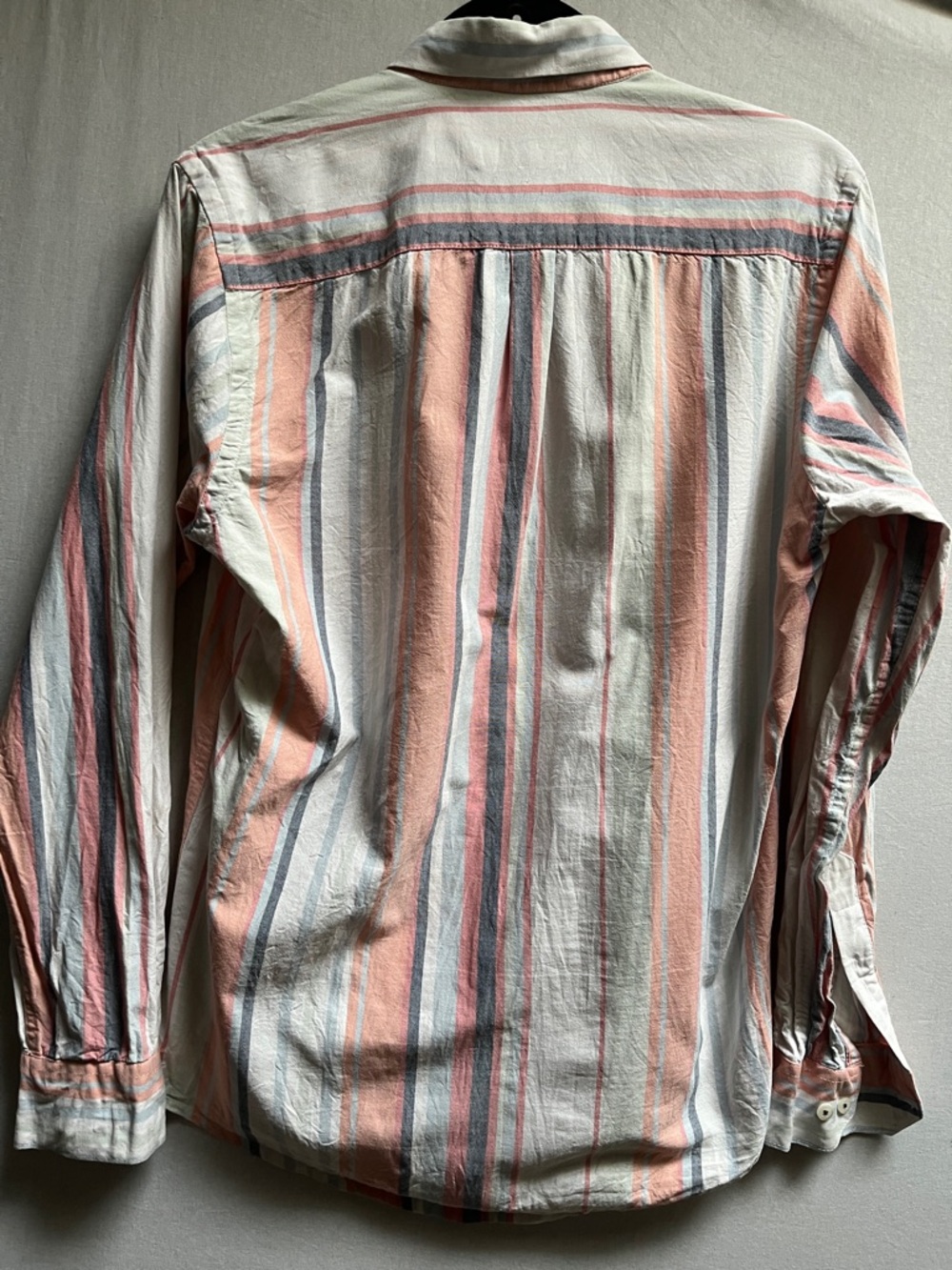 Ralph Lauren Custom Fit Striped Button-Down Shirt Sz L - Picture 2 of 7